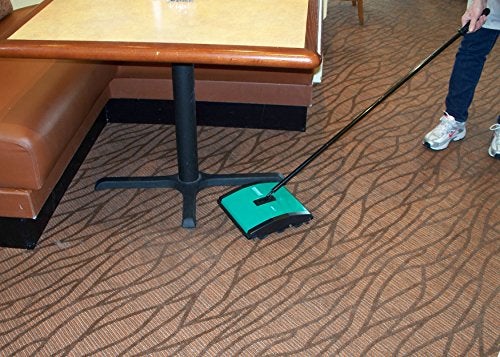 Bissell مكنسة BISSELL BigGreen التجارية BG23 مع 2 لفة فرشاة نايلون، عرض تنظيف 7-1/2 بوصة، أخضر - Image 5