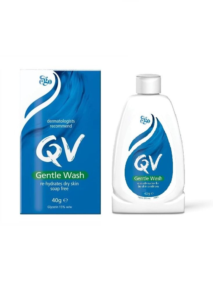 Ego QV Gentle Wash Soap Free - 40ml - Image 1
