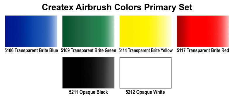 CREATE X Createx 5801-00 Airbrush Paint Set, Multicolor - Image 2
