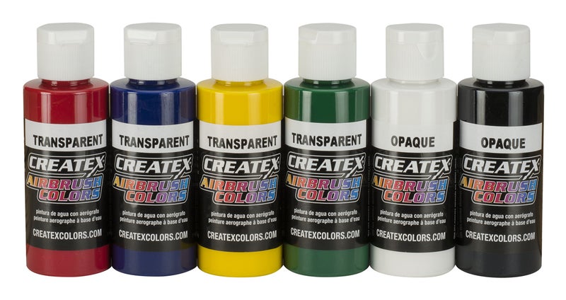 CREATE X Createx 5801-00 Airbrush Paint Set, Multicolor - Image 1