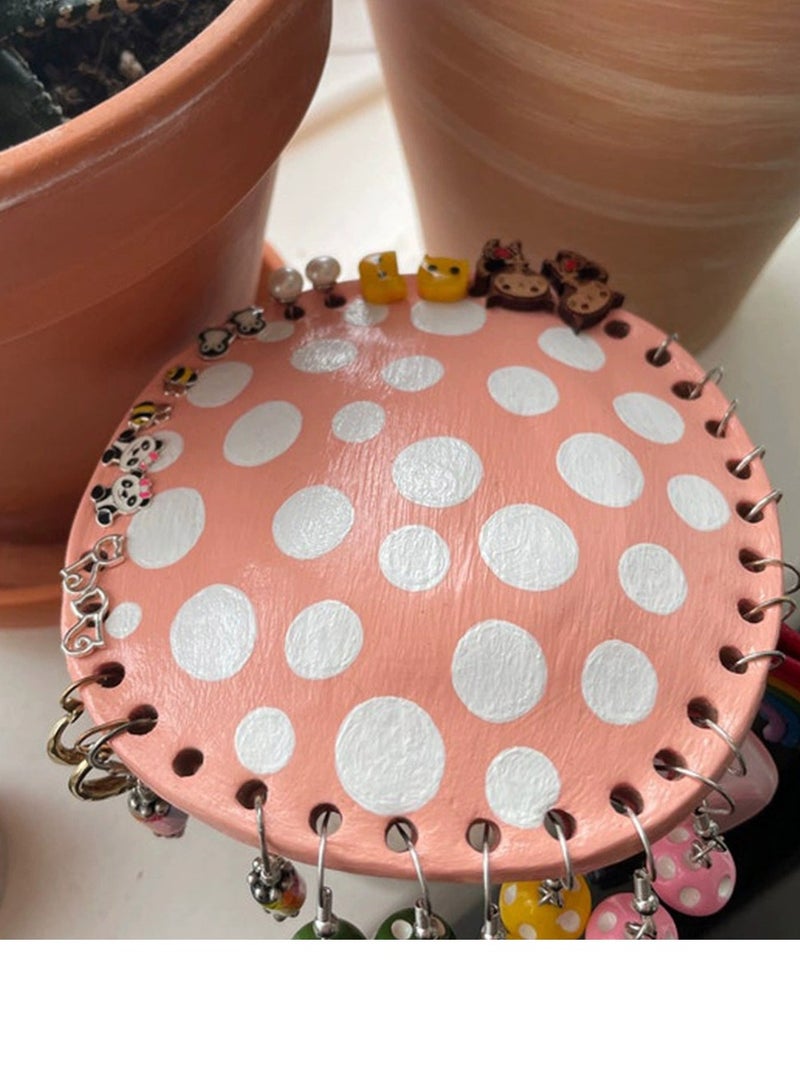 فطر على شكل أقراط السيدات تخزين الحلي حديقة الحلي المنزلية تخزين مستحضرات التجميل والمجوهرات تصميم الديكور - Image 2