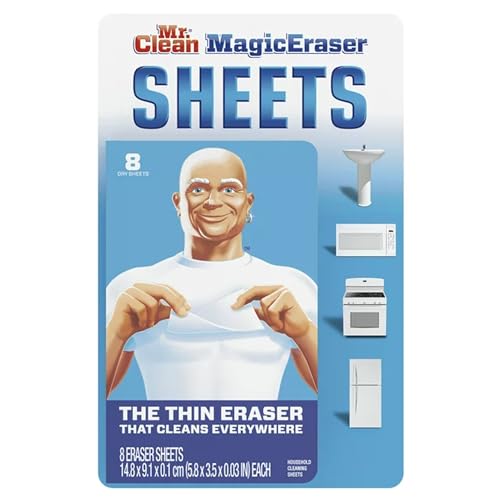 Mr Clean 24376040 Mr Clean Magic Eraser Sheets Original 1Pack 90618