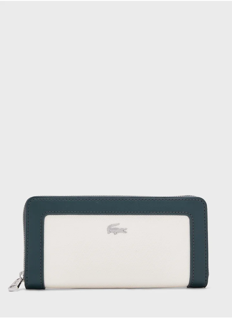 LACOSTE Zip Around Clutch