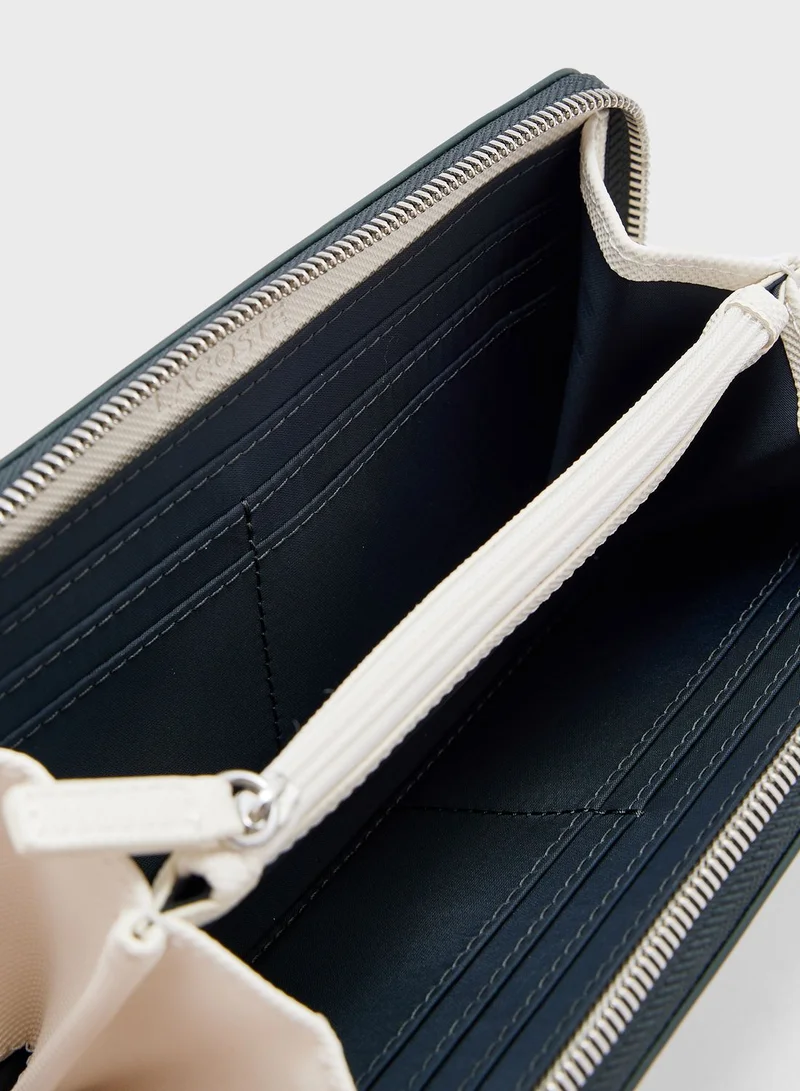 LACOSTE Zip Around Clutch