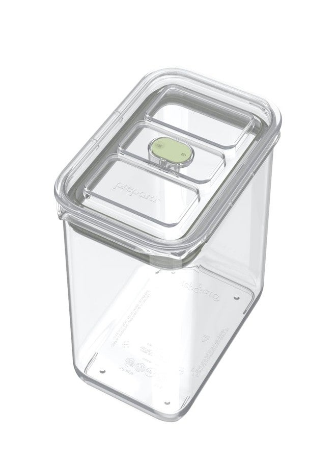 Prepara LatchLok Click 9.3 Cup Food Storage Container, Sage - Image 1