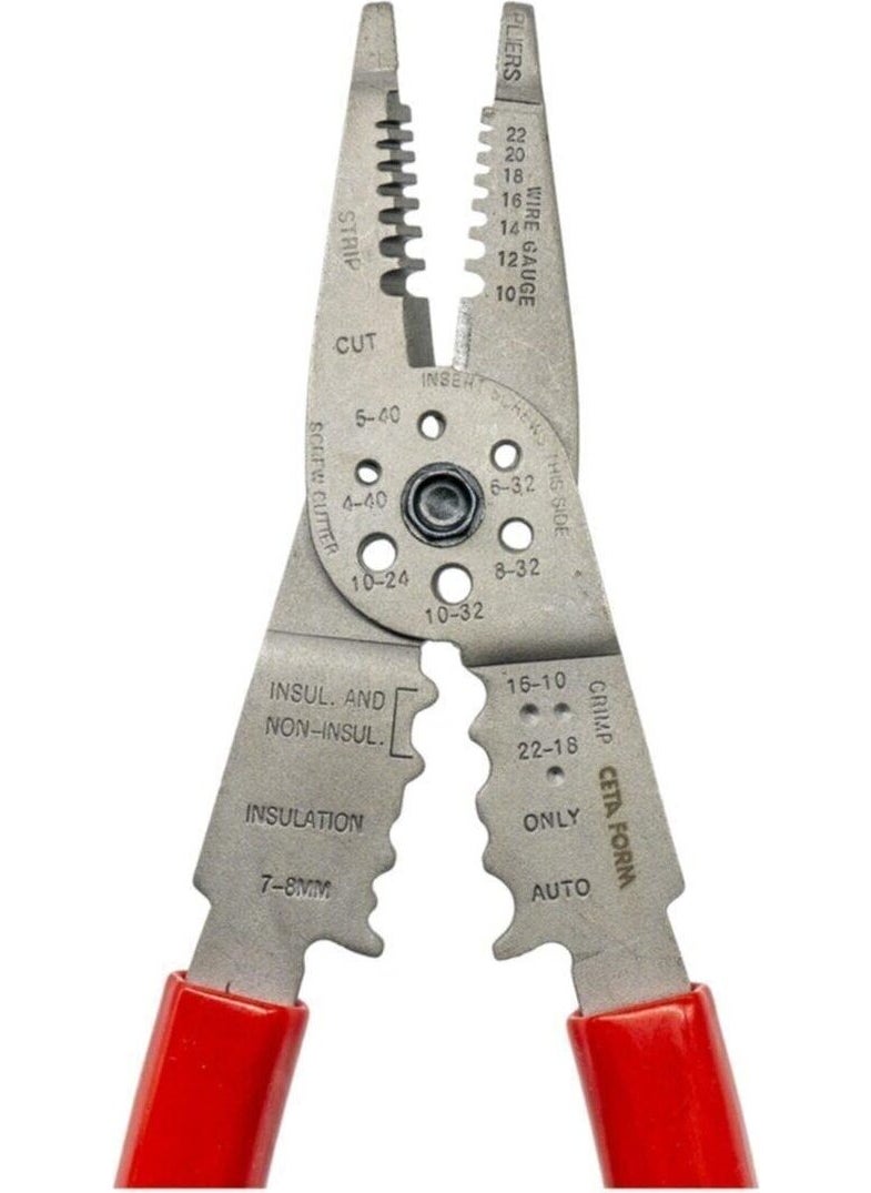 Ceta Form E25-MULTI1 Multi-Purpose Cable Stripper / Crushing Pliers  - Image 2