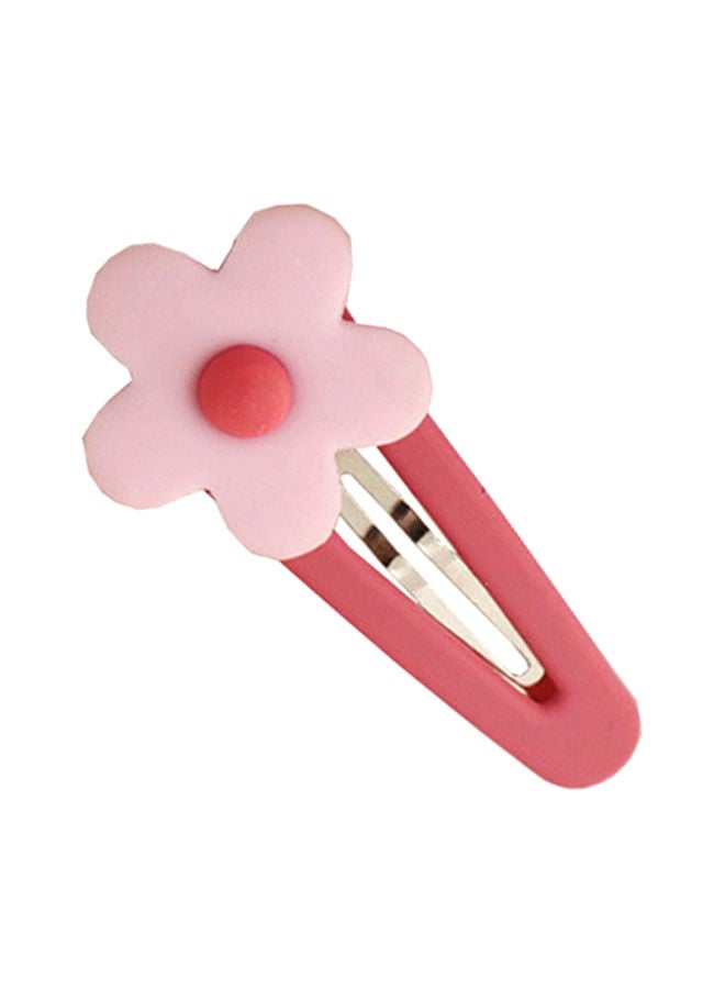 NIBEMINENT Trendy Design Flower-Shaped Hair Clips multicolour 7*2.5*1centimeter - Image 1