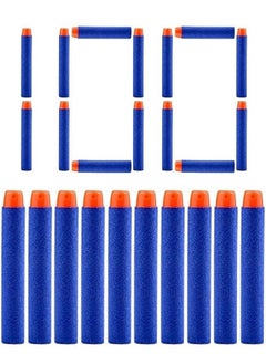 ماركة غير محددة Suction Bullet Foam Darts for Nerf Elite Blaster Guns (Pack of 100) - Blue Darts & Plastic Bullets  (Blue)  - Image 1