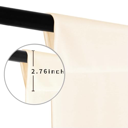 LYLYCTY Beige Backdrop for Photoshoot, Beige Background for Portrait, Product Wedding Family Real Estate Photography 5x7FT - Image 5