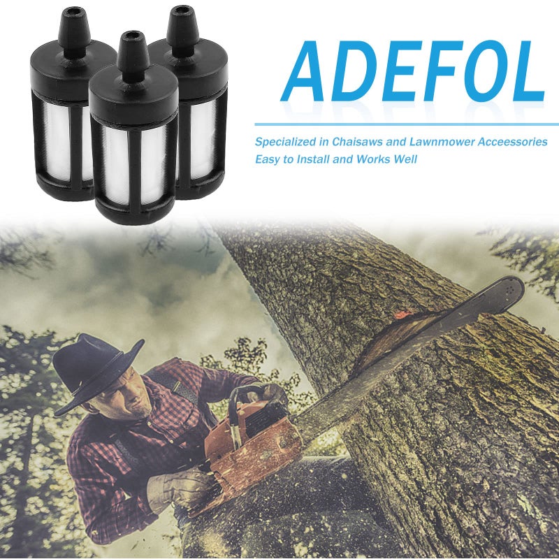 Adefol MS180 Air Fuel Filter Spark Plug Tune Up Kit for STIHL MS170 MS180 018 017 Chainsaw, Adefol Air Filter + Fuel Filter + Spark Plug Replacement Parts 11301240800 - Image 2