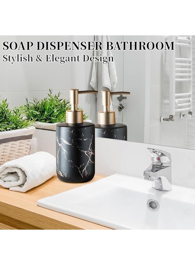 Spaceshoop Gold Kitchen Soap Dispenser, Shower Liquid Soap Pump Dispenser, Refillable Shampoo Lotion Bottle for Bathroom - Image 5