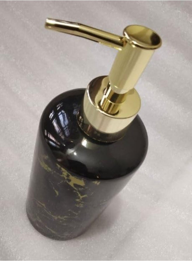 Spaceshoop Gold Kitchen Soap Dispenser, Shower Liquid Soap Pump Dispenser, Refillable Shampoo Lotion Bottle for Bathroom - Image 2