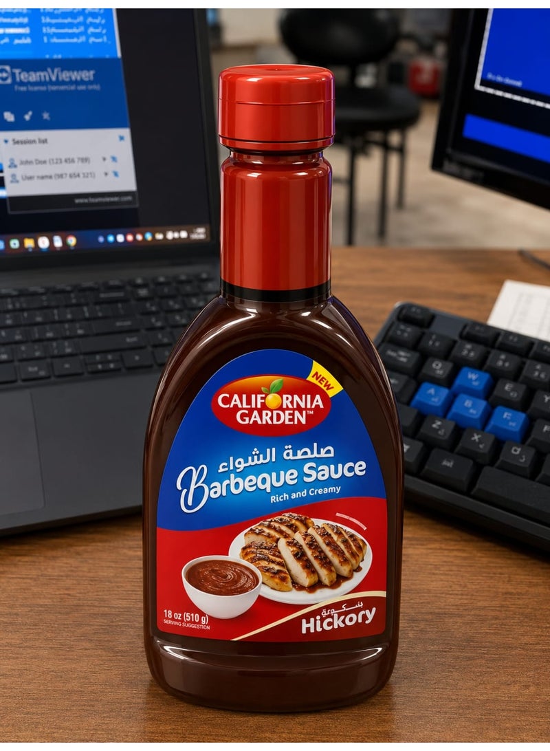 California Garden Barbecue Sauce, Hickory Flavor, 18 oz 510 gm