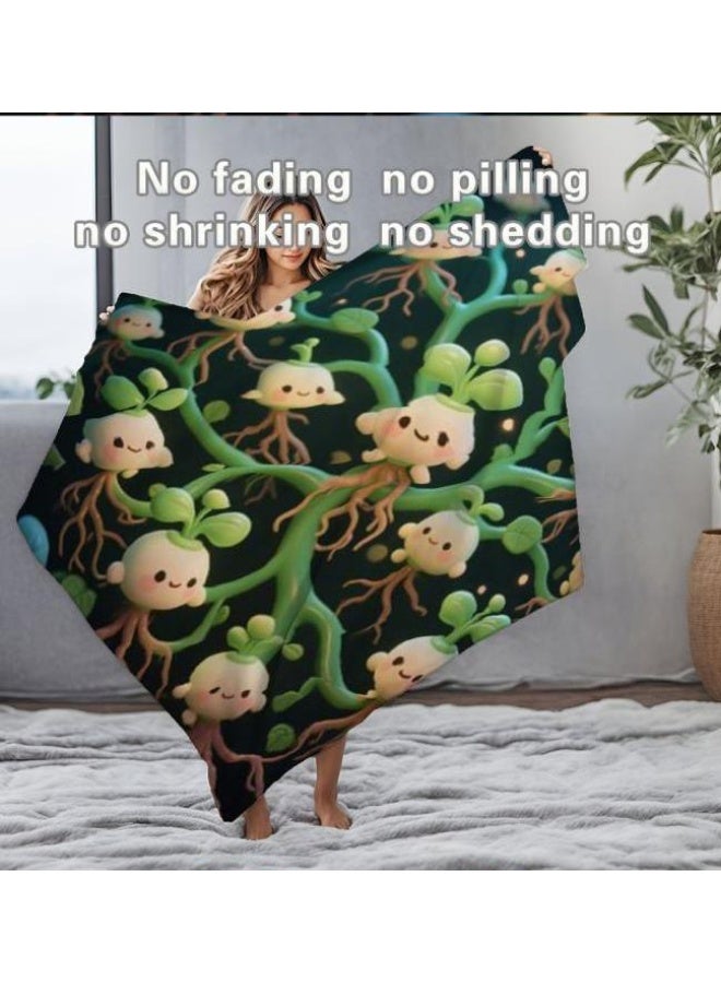 general Baby and children's cartoon flannel thin blanket (warm and comfortable, suitable for sleep, game use) 70cm*100cm - Image 4