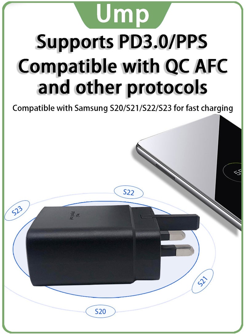 Ump PD 45W Super Fast Charger USB-C Power Adapter For Samsung - Image 4
