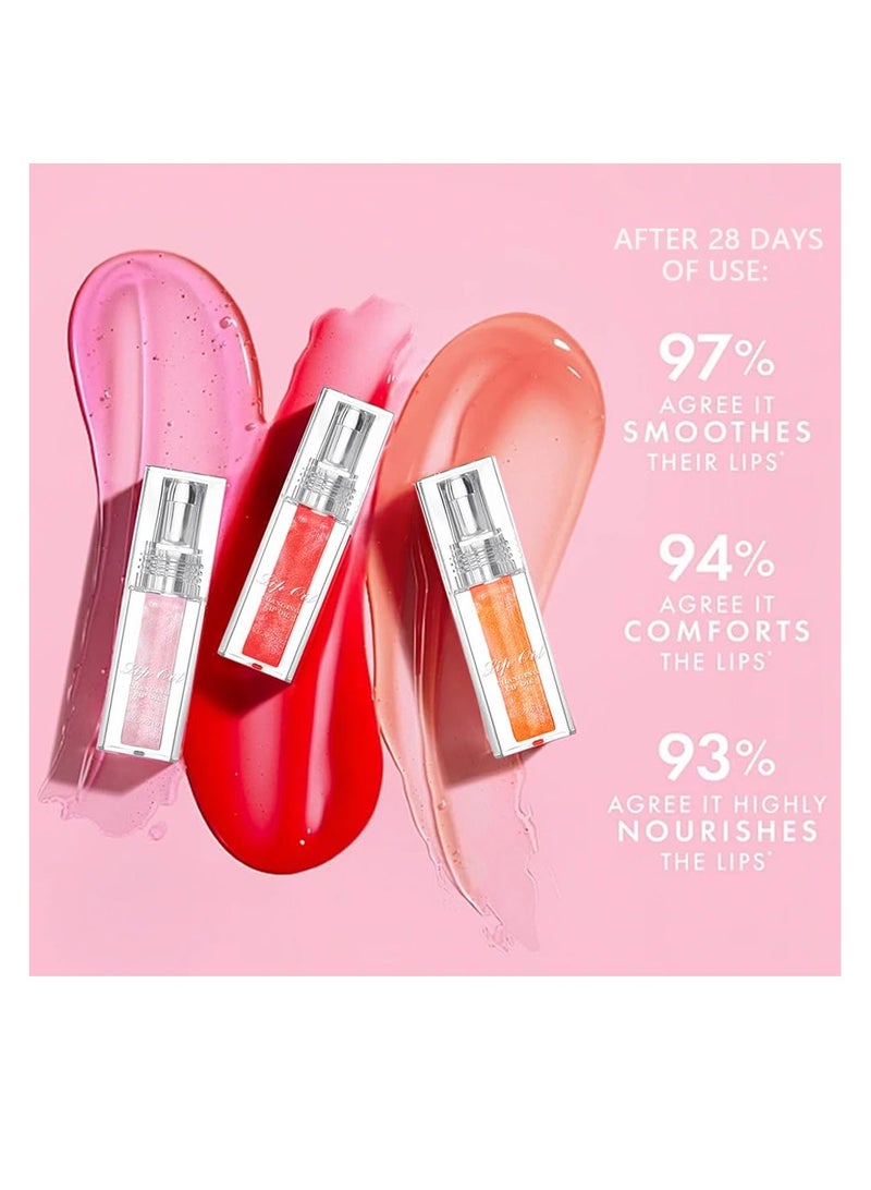 SOLARAE Revamped Bossup Color-Changing Lip Oil V2 Experience the Magic of Warm Transformation, Long-Lasting Nourishment, and Non-Sticky Lip Tint Priming - Image 2