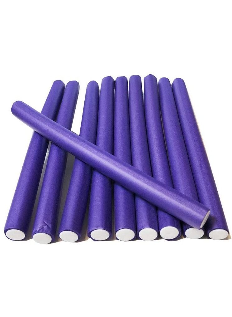 BLOOMING TIME 10-Piece Soft Sponge Hair Curling Roller - Image 1