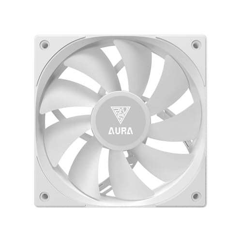 GAMDIAS Aura GL360 V2, 360mm CPU Liquid Cooler w/PWM Fans, ARGB AIO Water Cooling Sytem, Hidden Cable & Rotatable Pump, Intel LGA 1700/1200 & AMD AM5/AM4 - White - Image 3