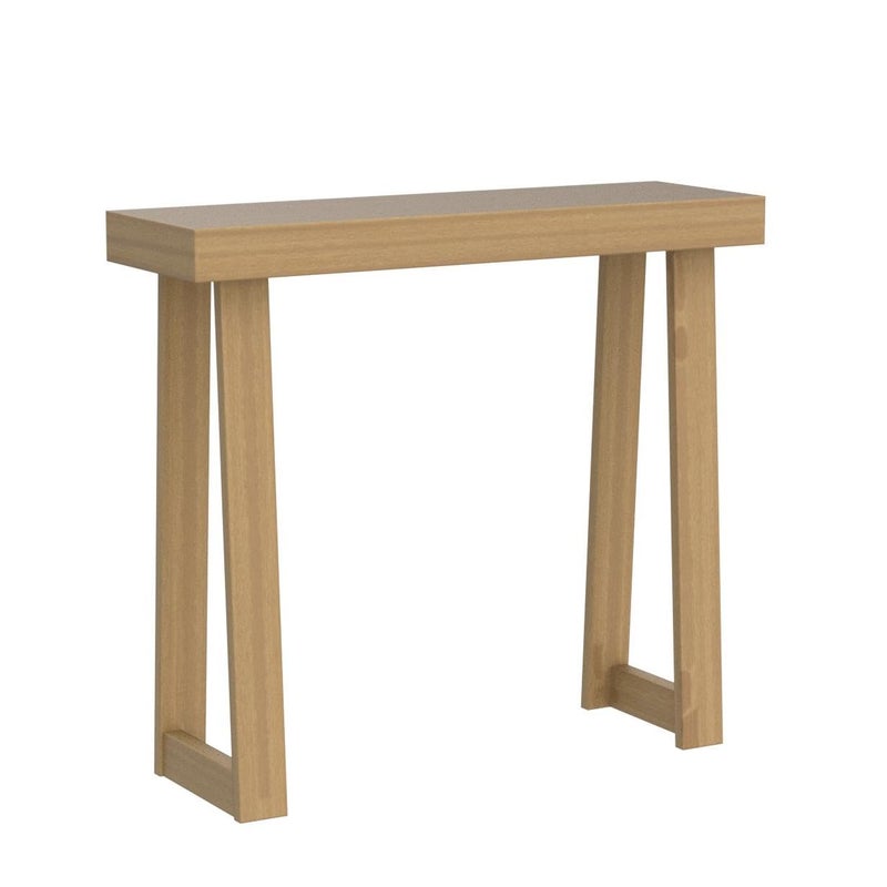 Plank+Beam Solid Wood Console Table, 36 Inch, Sofa Table, Narrow Entryway Table for Hallway, Behind The Couch, Living Room, Foyer, Easy Assembly, Pecan - Image 4