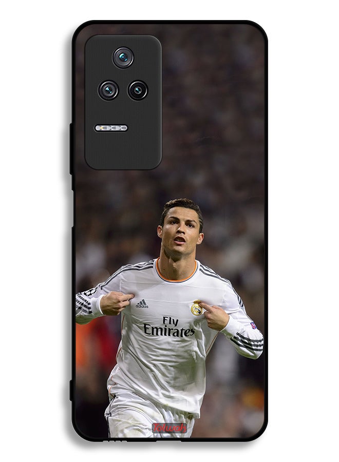 Tolwak Xiaomi Redmi K40S Protective Case Cover Cristiano Ronaldo - Image 2