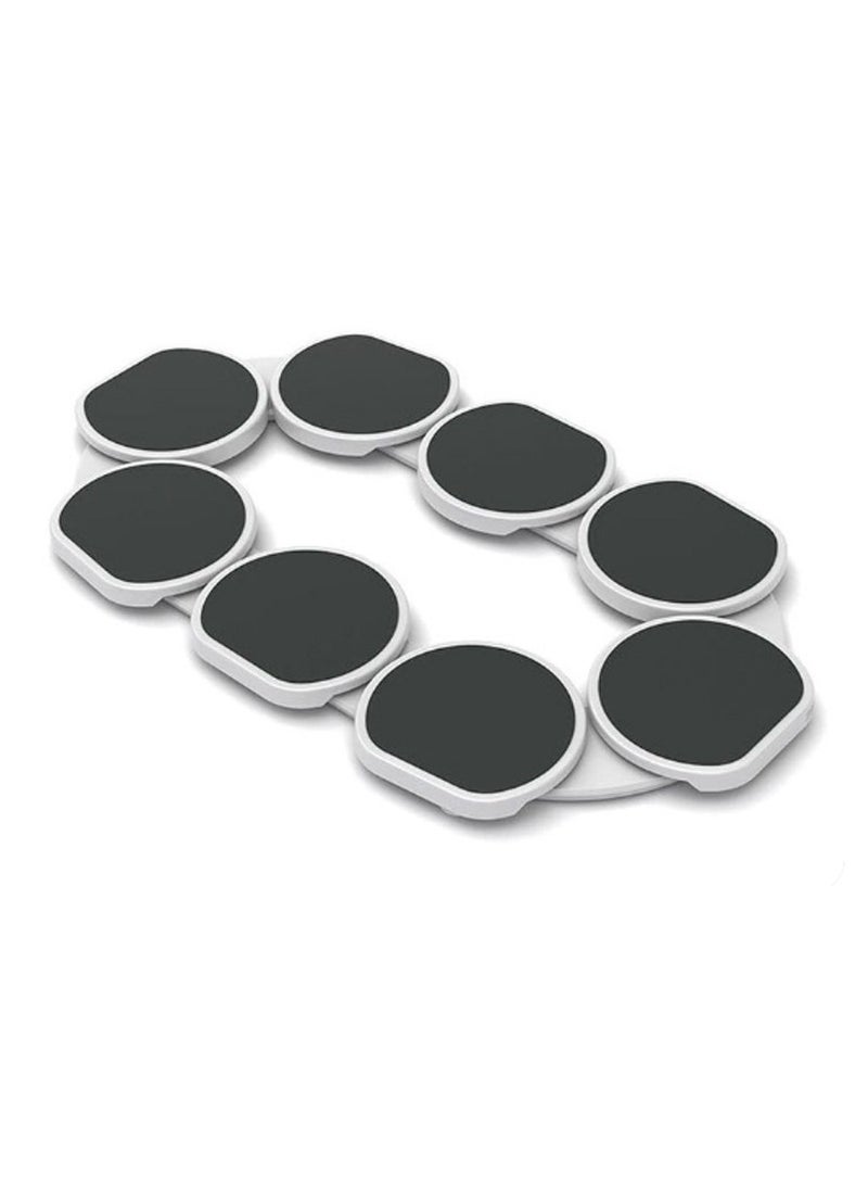 Generic - Expandable rotating dinner plates for rectangular and oval tables, kitchen tables, and dining tables make great gifts for parties and reunions - Image 1