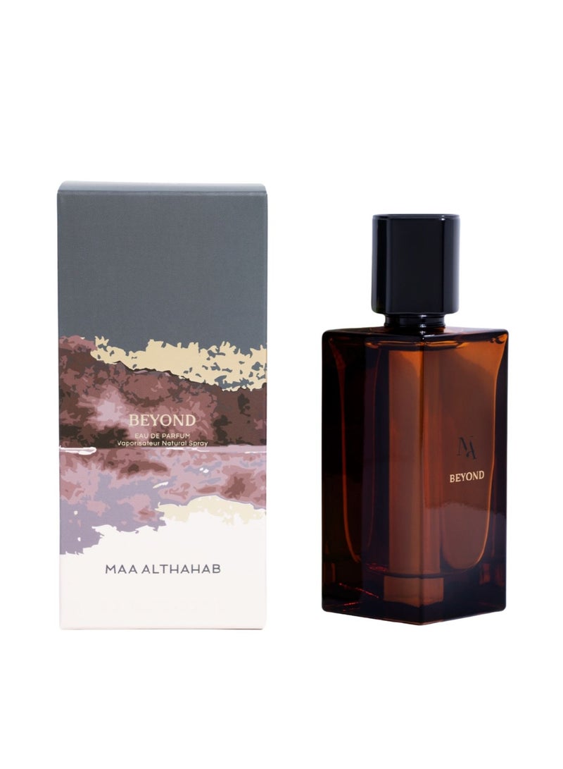 Maa Althahab MAA ALTHAHAB Beyond EDP | Long-Lasting & Bold Masculine Scent | 75 ML | For Men Who Push the Limits - Image 2