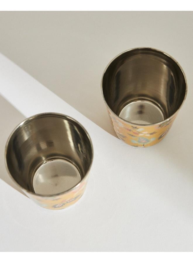 Chumbak Pixel Paisley Tumbler Set Small, 250ml - Image 4