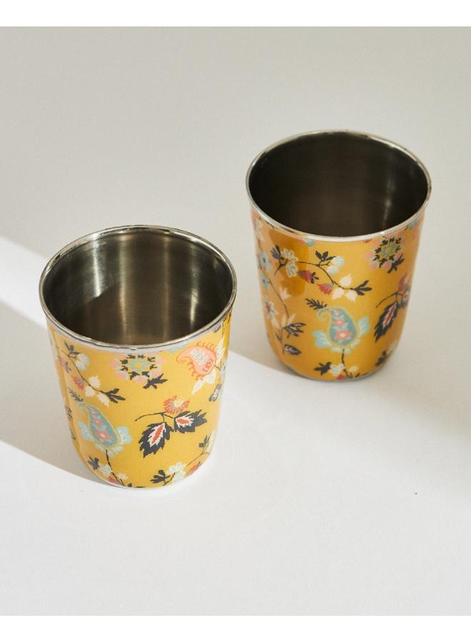 Chumbak Pixel Paisley Tumbler Set Small, 250ml - Image 3
