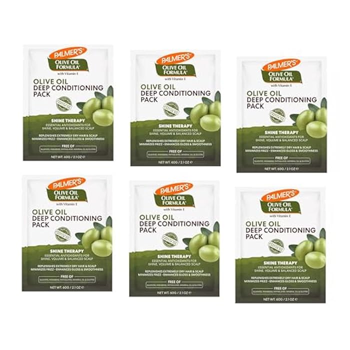 Palmer's Shine Therapy Deep Conditioner 2.1 Ounce, Pack of 6 - Image 1