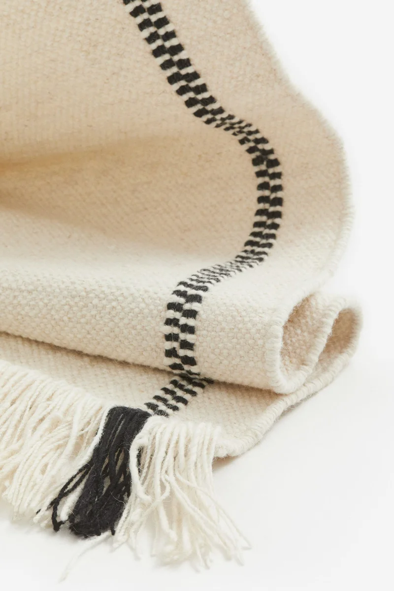 H&M Flat Weave Wool Rug