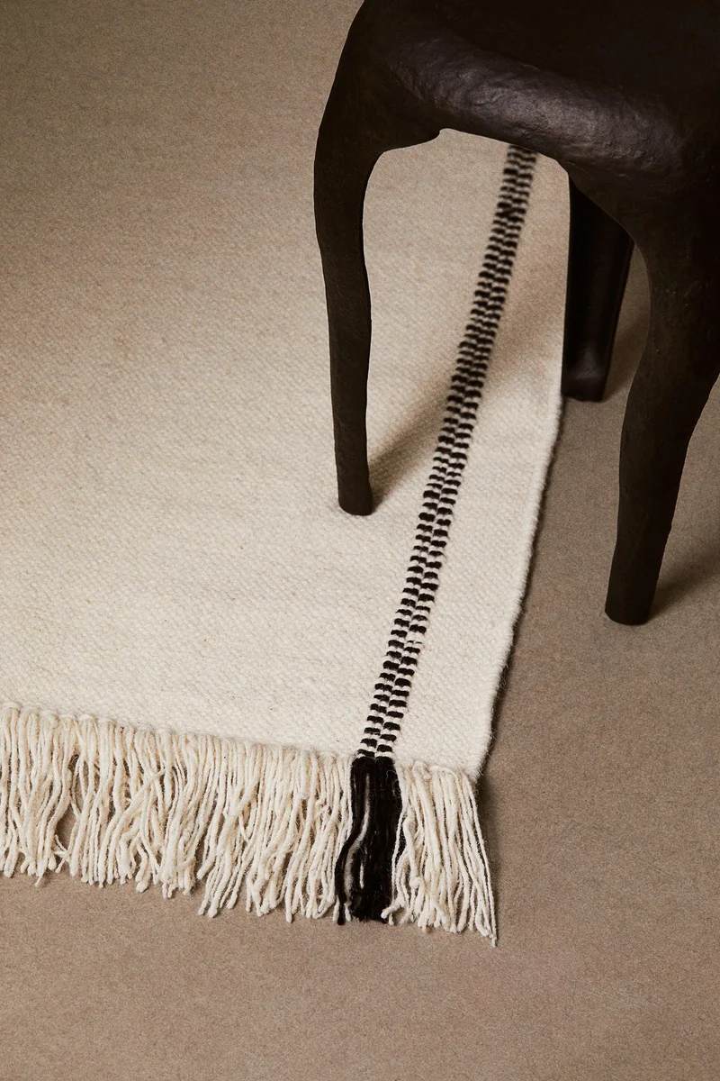 H&M Flat Weave Wool Rug