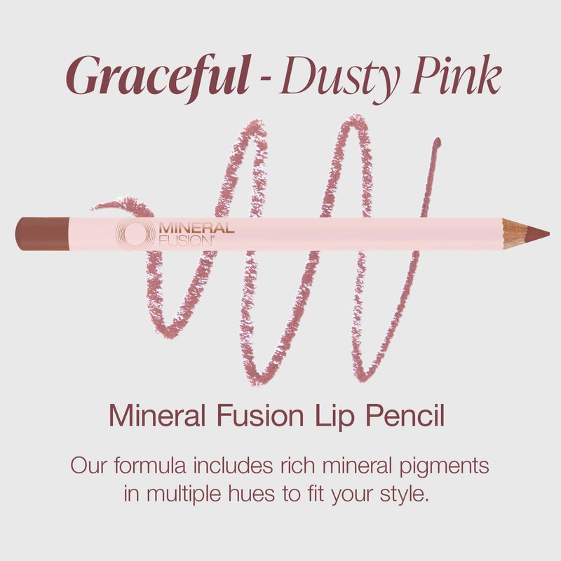 Mineral Fusion Lip Pencil, Graceful (Packaging May Vary) - Image 3