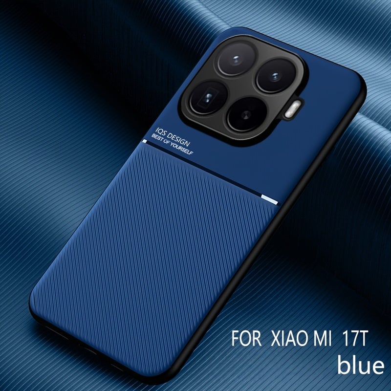 Premium Micro-Matte Phone Case for Xiaomi 17T/17T Pro - Blue, Ultra-Slim, Shockproof, and Stylish - Image 1