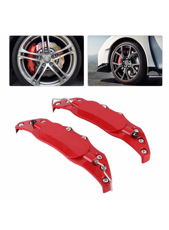 Tbest overlay caliper covers overlay caliper covers Calipers and accessories 2Pcs Car Universal Disc Brake Caliper Fake Covers Left amp Right Accessories RefitM (M) - Image 5