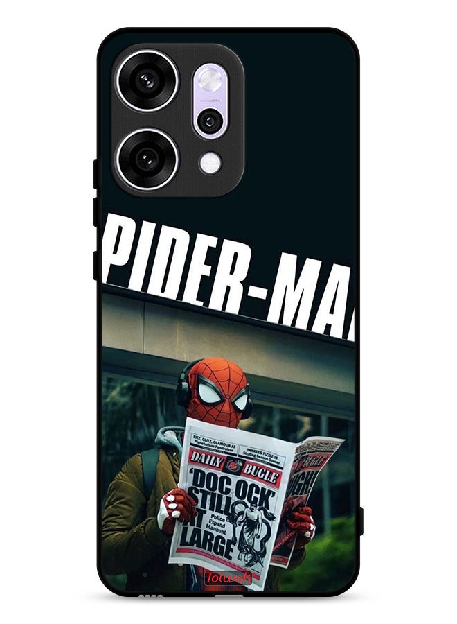 Tolwak Oppo Reno14 Pro Protective Case Cover Spiderman Reading Newspaper - Image 1