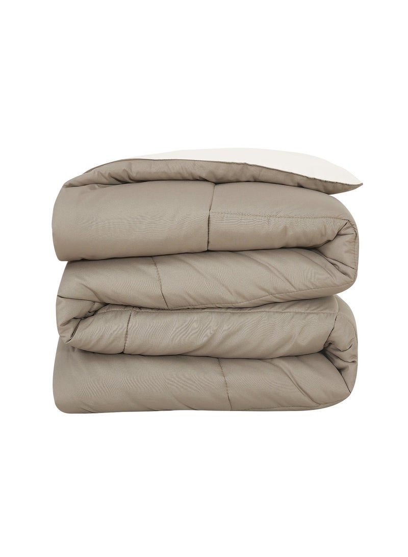 ShinyFlower Cotton Filling Comforter 8 Pieces Set ,Soft Microfiber Fabric,  Double Size 240x 220 cm, Hotel Comforter - Image 2