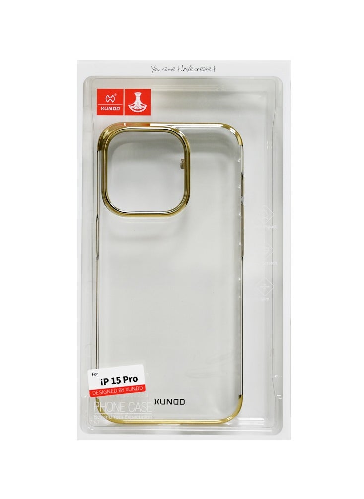 Xundo XUNDO JAZZ SERIES IPHONE 15 PRO GOLD  - Image 2