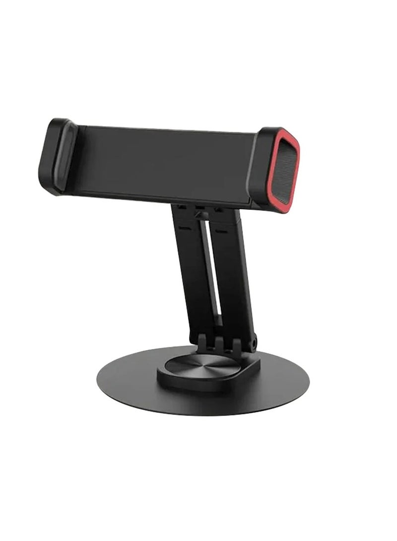 جيه ماري JMARY MK-63 قاعدة دوارة 360 درجة حامل سطح المكتب قابل للطي للهاتف اللوحي - Image 1