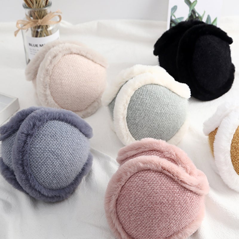 2 pcs Windproof Warm Earmuff Plush Earmuff Ear Protector Winter Earmuff for Winter - Image 4