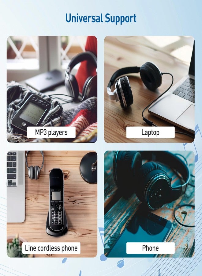 Cable Matters Combo-Pack TRS 2.5 mm and 3.5 mm Headphone Adapter Kit (1X 2.5mm to 3.5mm Converter and 1X 3.5mm to 2.5mm Converter) in Black - 4 Inches - Image 5