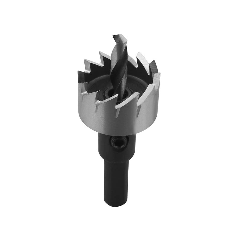 Othmro Utoolmart 24mm Black HSS Drill Bit Hole Saw Cutter 70mm Length for Metal Alloy Wood 1pcs - Image 1