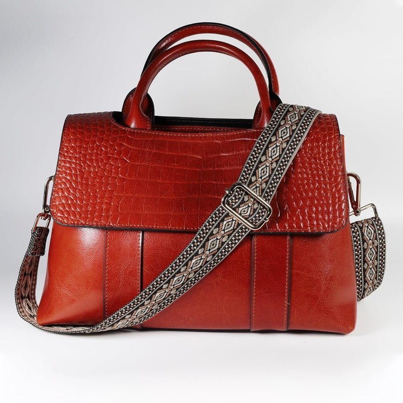 Kolti Purse Strap Replacement Crossbody Handbag Stripe Wide Adjustable - Image 3
