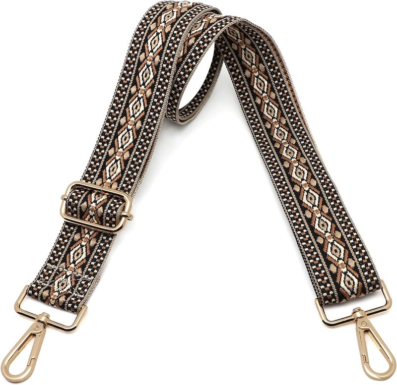 Kolti Purse Strap Replacement Crossbody Handbag Stripe Wide Adjustable - Image 1