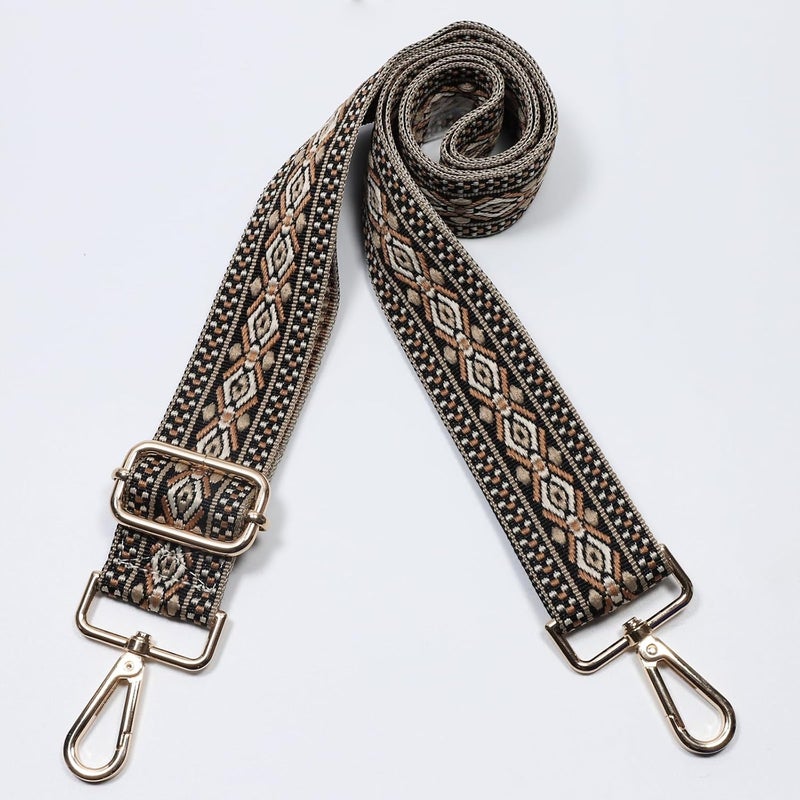 Kolti Purse Strap Replacement Crossbody Handbag Stripe Wide Adjustable - Image 4