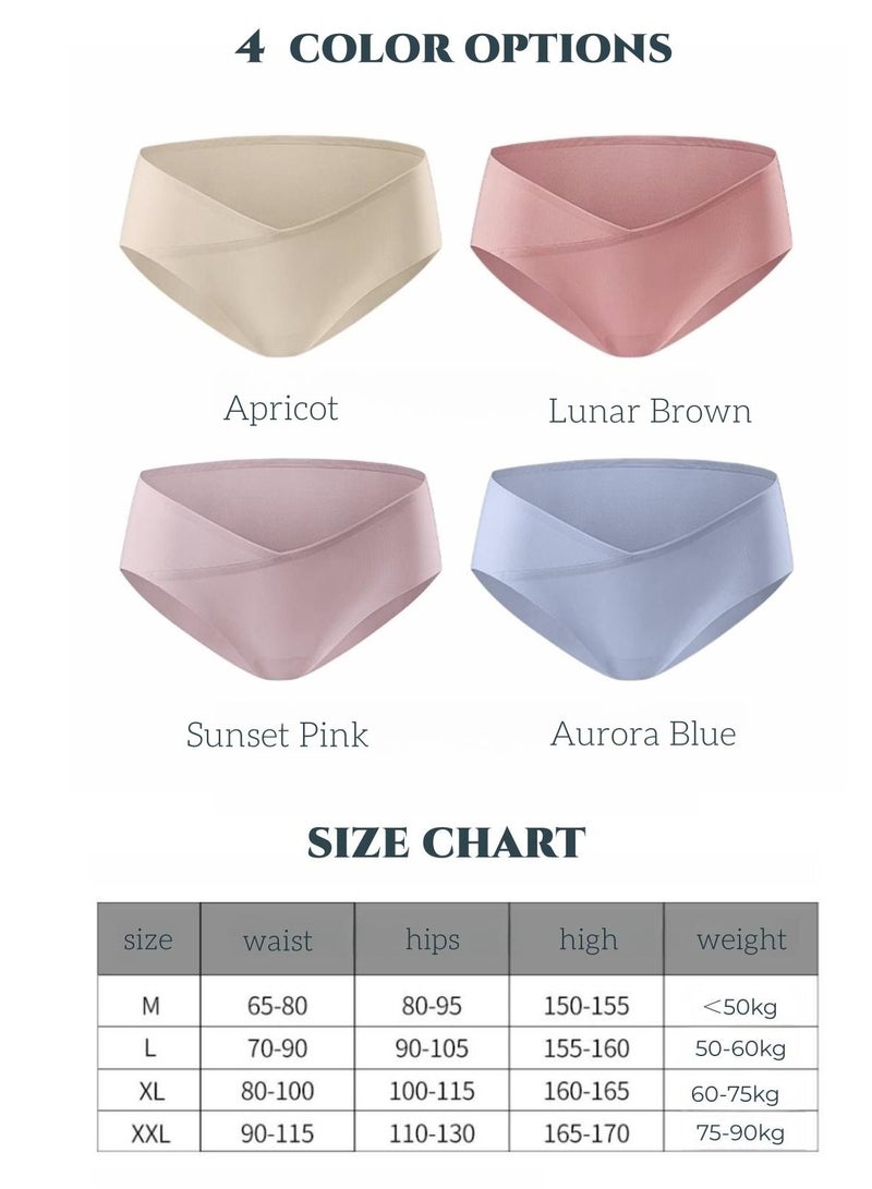 EMXEE Breathable and High Elasticity Leg Briefs for Pregnancy Lycra Fabric  - Image 2