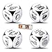 Ponpon 4Pcs Food Decision Dice Metal Food Dice Game for Couples Girlfriend Boyfriend Wife Husband on Anniversary Valentines Day Birthday Date Night - Image 2