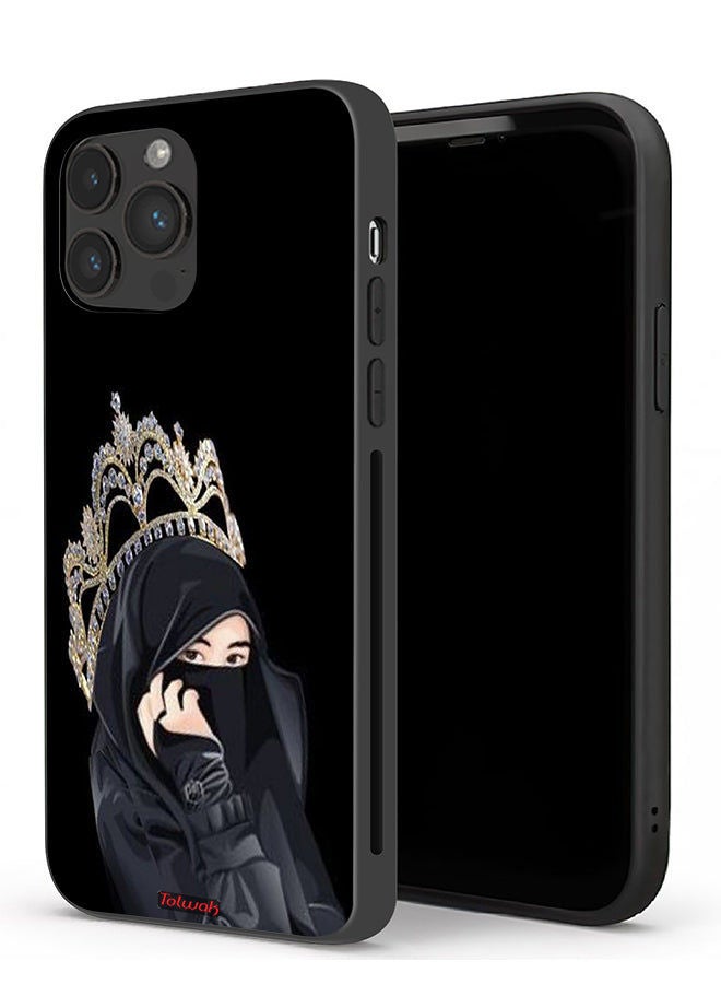 Tolwak Apple iPhone 13 Pro Protective Case Queen Girl - Image 1