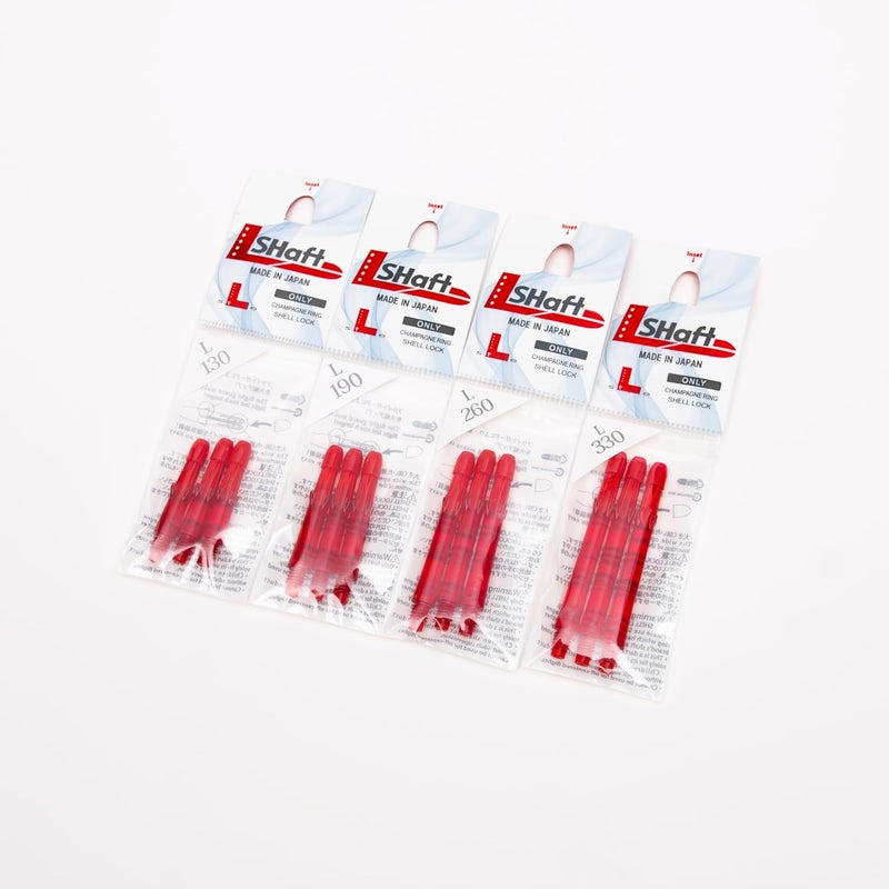 LSTYLE Dart Shafts – 1 Set (3 Shafts) – Nylon Plastic Universal Shafts | for Soft Tip & Steel Tip Darts - Image 2