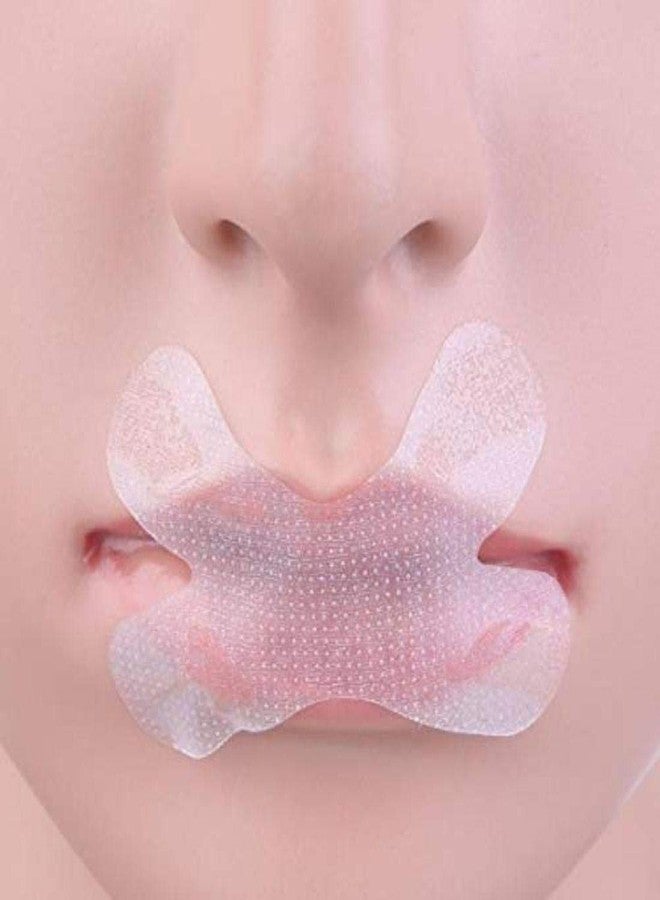 Digital Shoppy Breathable Snore Stopper Nasal Lip Stickers Sleeping Nose Mouth Guard -30 Pieces, White - Image 2