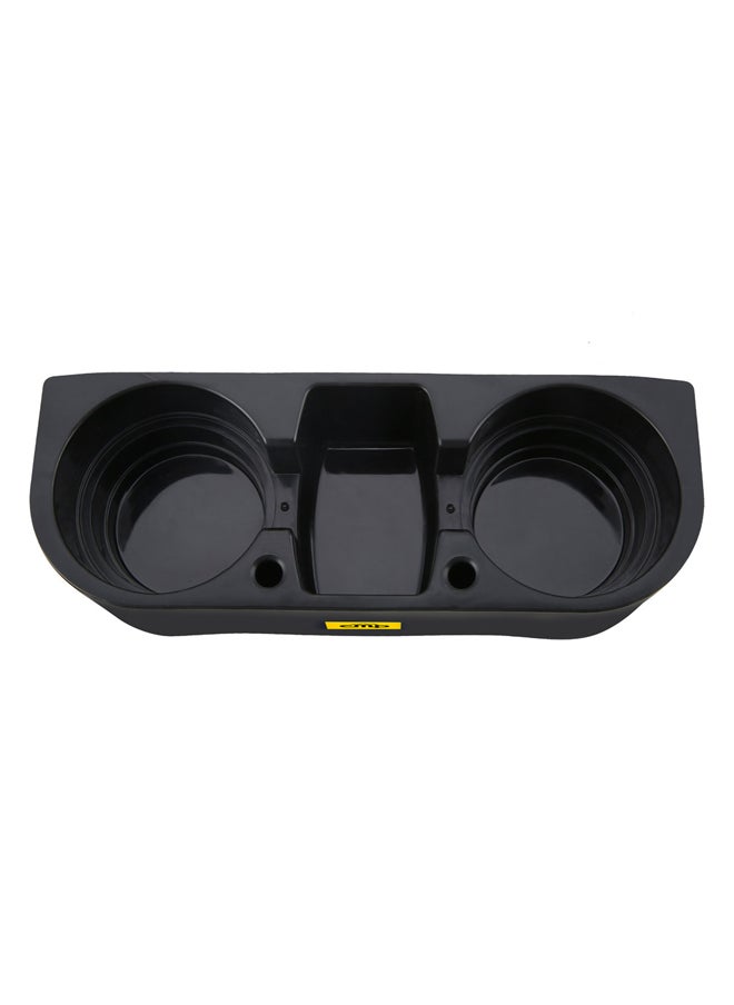 CMP - Multi-Purpose Cup Holder, Plastic cup and phone holder for the car, Black, Size28*10*21Cm - Image 1